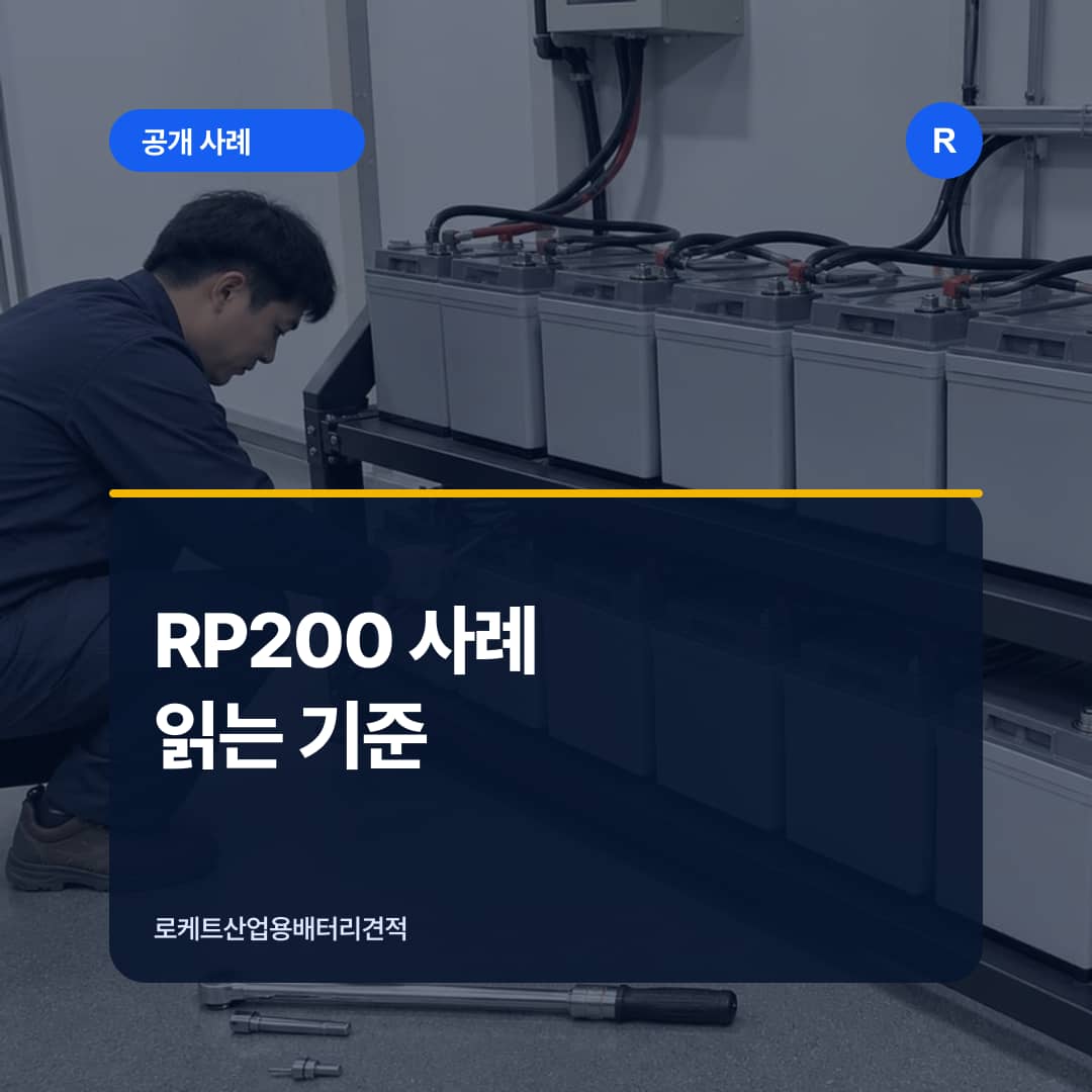 RP200 공개 사례의 사진과 출처 기록을 검토하는 작업대